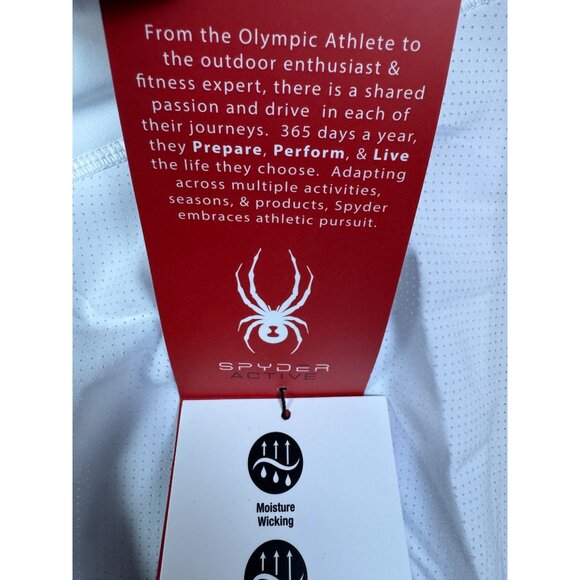 Spyder Skort Womens XL White Active Ladies Skirt Tennis Pickleball Workout - Picture 5 of 10